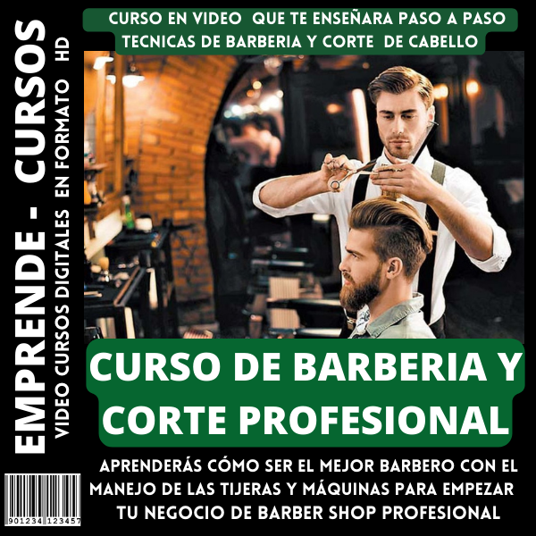 Curso de Barbería y Corte Profesional
